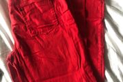 Red jeans size 14