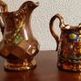 Two Antique Lustre Jugs Victorian Image 2