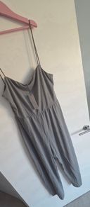 Medium, Brand-New MNG Casual Grey Strappy Jumpsuit