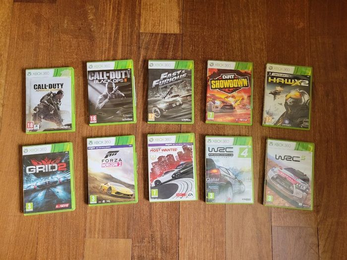 Various Xbox 360 games