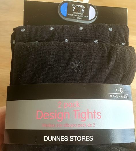 Halloween New with Tags Great 3 Themed Girls Tights Age 7 to 8 Yrs
