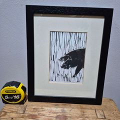 Limited Ed Pig Print