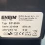 Eheim Pickup 200 Internal Filter + 2 New Sponges Image 3