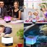 Wireless Bluetooth Speaker with Touch Control Bedside Lamp,Alarm Clock,MP3,Portable Smart LED Touch Sensor Table Lamp Dimmable RGB Multi-Color Changing Night Lights Image 7