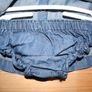 BABALUNO baby girl NEW denim dress and nappy cover 0-3 months Image 3