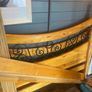 wooden double bed Image 2