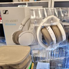 Sennheiser HD 450BT WHITE Noise Canceling Bluetooth Headphones