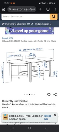 Coffee table