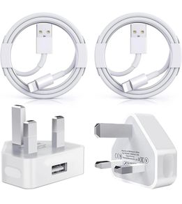 iPhone Charger Plug and 1M Cable,2 Pack USB Plug with Lightning Cable,Compatibles with iPhone 14/14 Pro/14 Pro Max/13/13 Pro/13 Pro Max/12/12 Pro/SE/11/11 Pro/XS Max/XR/X/8/7/iPad Apple MFi Certified