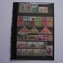 The collection of old stamps from French colonies on stock cards Image 8