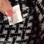 Black and white knitwear cardi/ jacket Image 2