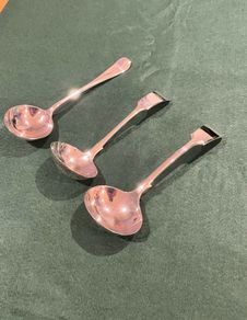 Antique Ladel Spoons x3
