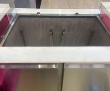 Commercial display fridge