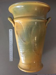 Kiltrea Yellow Vase Large