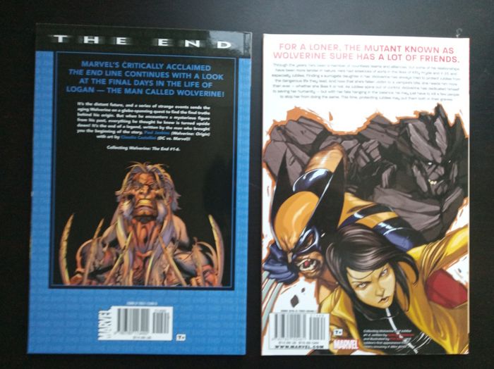 Graphic novels - Wolverine tpbs