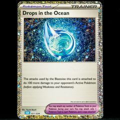 Drops in the Ocean 021/034 Holo Pokemon Card Classic Game Deck Blastoise Suicune CLB