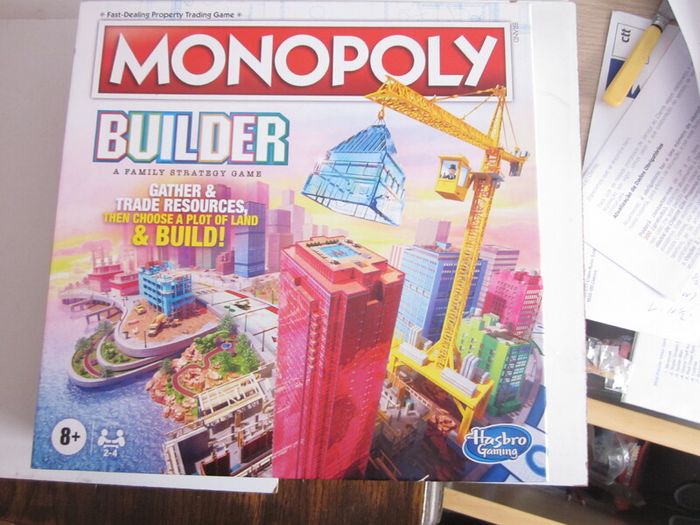 Monopoly Builder Board Game
