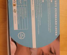 baby safety cupboard locks white adhesive