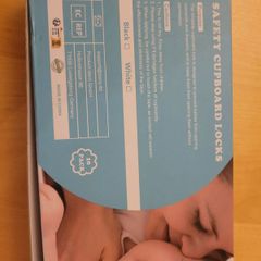 baby safety cupboard locks white adhesive