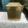 Vintage Brass Log Box Image 2