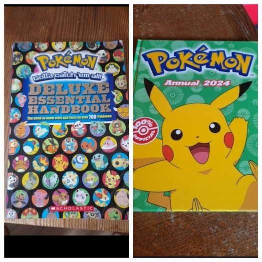 Two Pokemon books E2 each