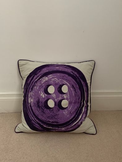 M&S Button Cushion