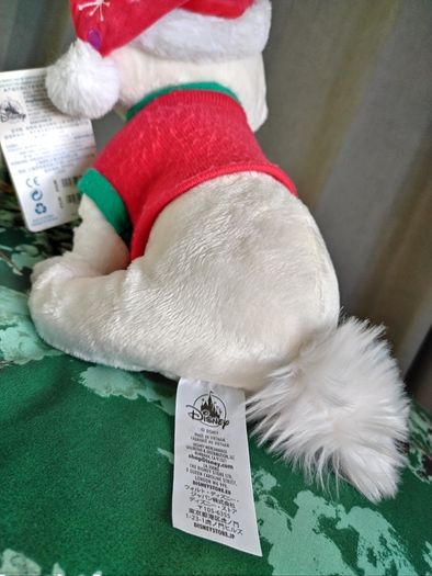 Shop Disney Marie Aristocats Christmas Festive Holiday Soft Toy Plush