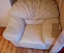 Leather couch