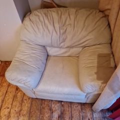 Leather couch