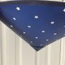 Laura Ashley inverted Light shade - Blue Stars - suit boys room Image 2