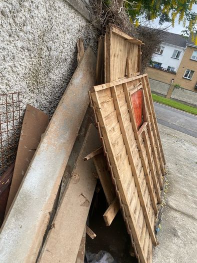 Wooden shed