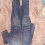 Girls denim jumpsuit Image 2