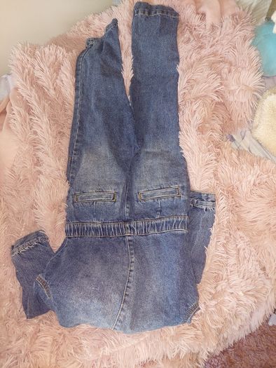 Girls denim jumpsuit