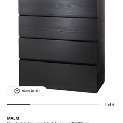 IKEA MALM Chest of Drawers