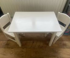 Ikea kids table and chairs