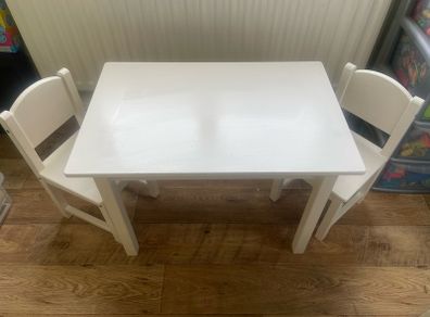 Ikea kids table and chairs