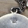 Vintage 925 Silver Two Tone Key Chain Image 4