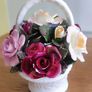 Royale Statford Porcelain Basket Rosses Image 7