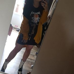 Metallica tshirt dress