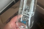 20 Carlsberg pint glasses