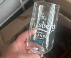 20 Carlsberg pint glasses