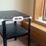 2x IKEA KNARREVIK Bedside Tables, Black - Nightstand / Side Table Pair Image 3