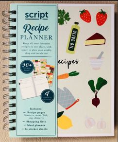 Receipe Planner Notebook