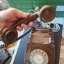 GPO 746 Rotary Dial Telephone, Vintage Model designed in a Classic Brown Finish, Beautiful Display for Props or shelf fillers of the olden days, postage available or collection Image 5