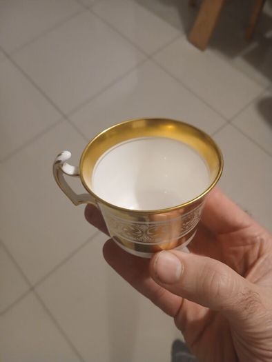 Vintage Royal Chelsea " midas" Dermitase Coffee set,11 piece