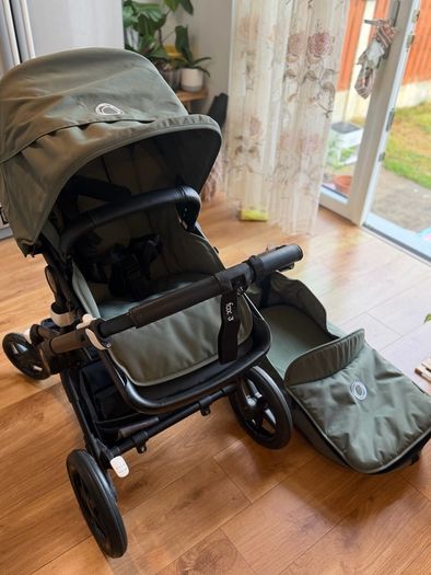 Bugaboo Fox 3 Complete Stroller With Carrycot, Forest Green
