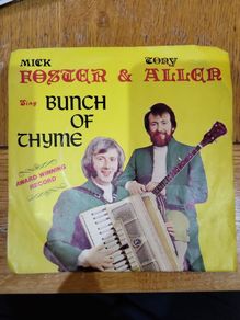 Foster And Allen A Bunch Of Thyme 7 inch Vinyl Single