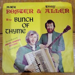 Foster And Allen A Bunch Of Thyme 7 inch Vinyl Single