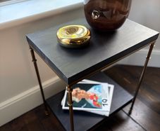 Pair side tables by Rowley @40% RRP