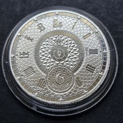 2022 1 oz 6 Dollar NZD Tokelau Silver Chronos Coin BU (In Capsule)